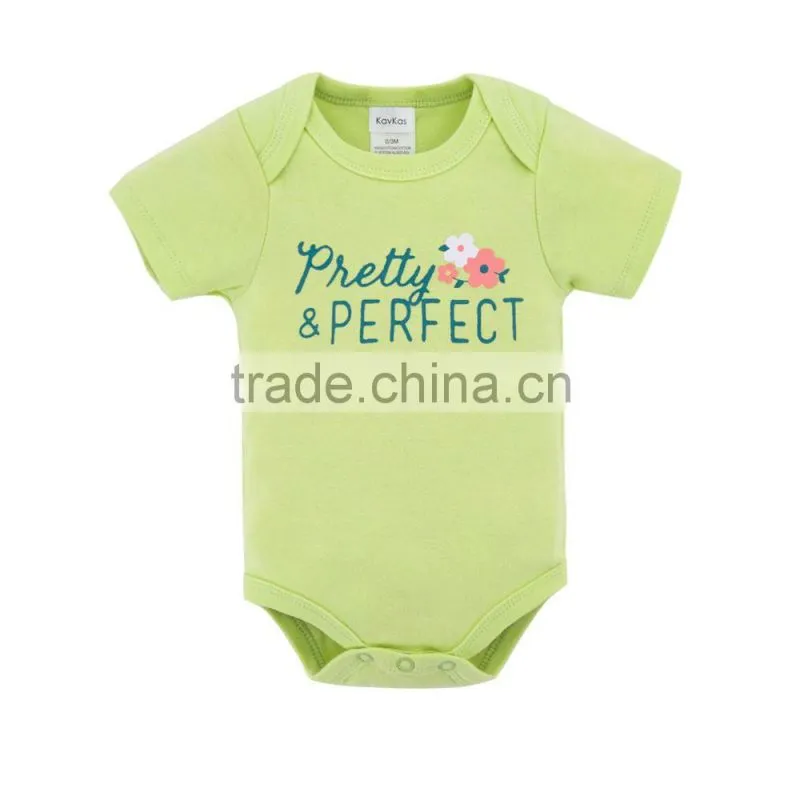 Top Sale Infant&Toddlers Clothes Short Sleeve 100% Cotton Baby Rompers