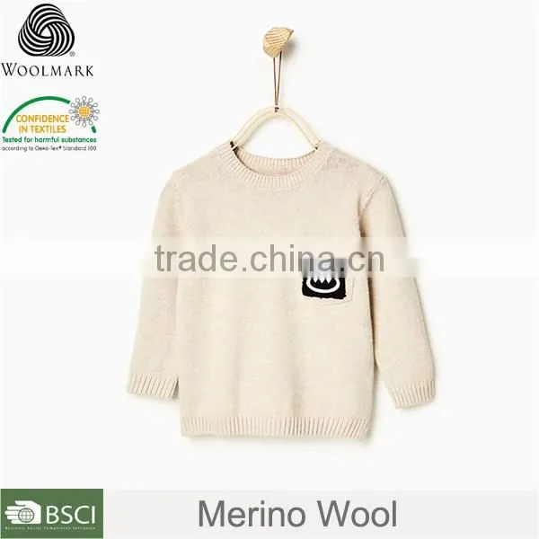 Child custom sweater cotton, OEM baby girl sweater