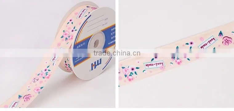 Single Side Printed Satin Ribbon