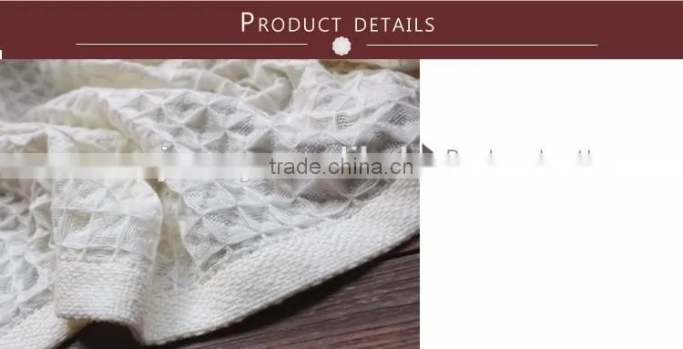 Woven blanket bed sheet set blanket cotton blanket