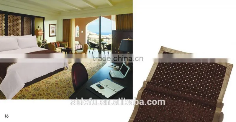 Factory Manufactural Wholesale Design Decorative High Quality Hotel King Size Bed Runner