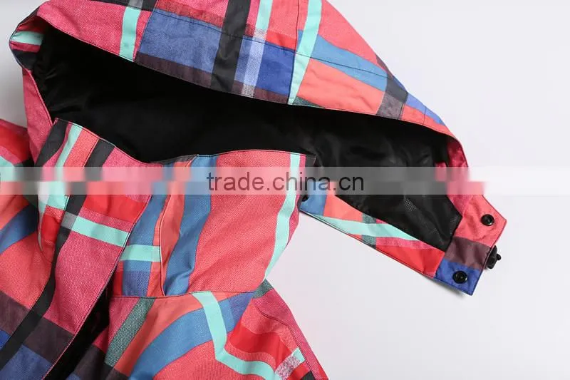 Skiing jacket plus size women ski jackets sublimation ski jacket