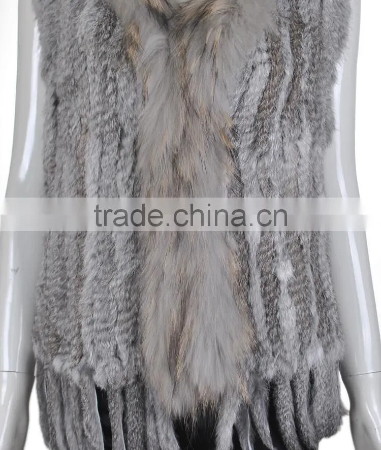 YR244 Women 1*2 Knit Good Quality Australia Style Gilet
