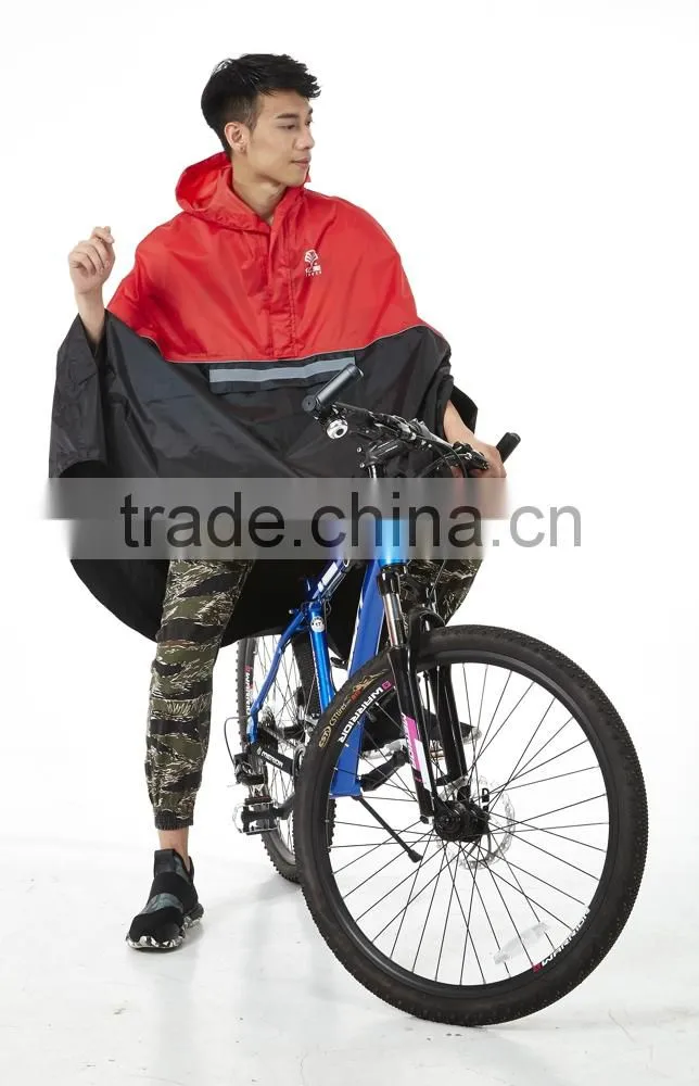 reusable rain poncho