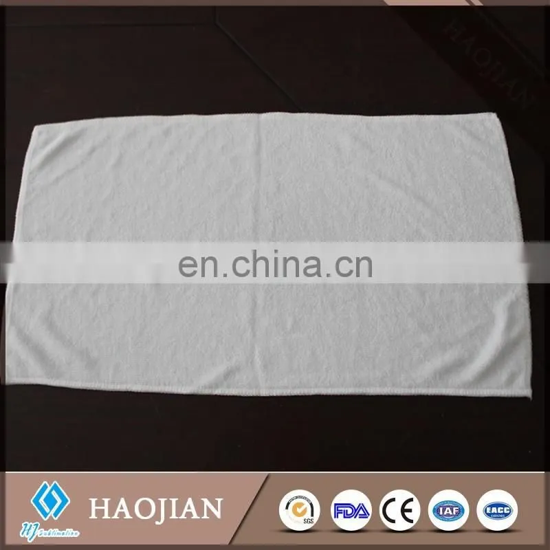 100% polyestery Sublimation blank white towel