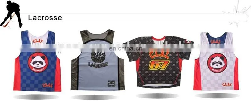 Custom Youth's Uniform Sublimation Training Uniforms Lacrosse mesh pinnies Full sublimation printing reversible lacrosse uniform