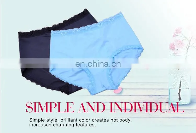 Top Quality Elegant New Arrival Fitness Nylon/Cotton Teen Custom Women Underwear