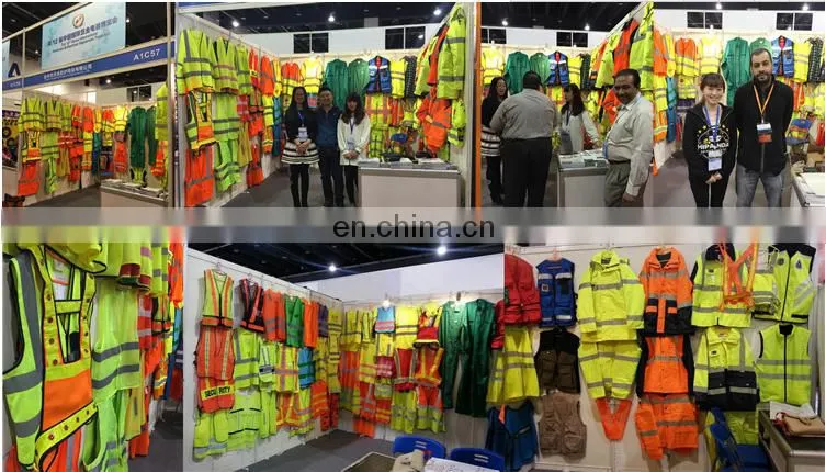 EN20471 Yellow high visibility security safety vest