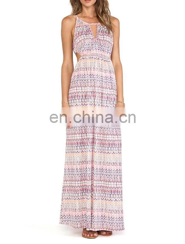 CHEFON Printed ladies monsoon maxi dresses