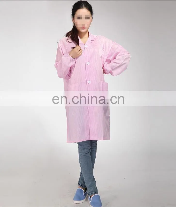 2016 high quality Antistatic cleanroom coverall for workwear