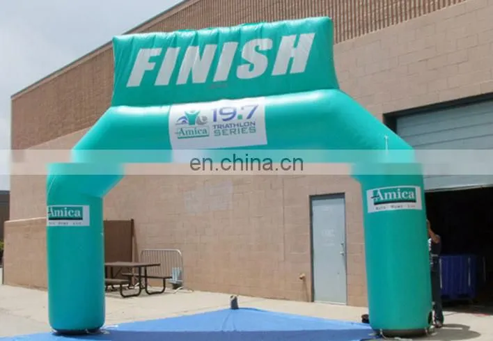 Fluorescence inflatable square archway, Finish race archway gate