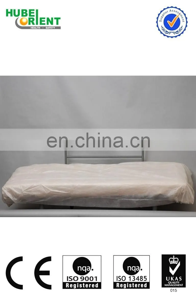 Non woven disposable bed cover for medical care with factory price