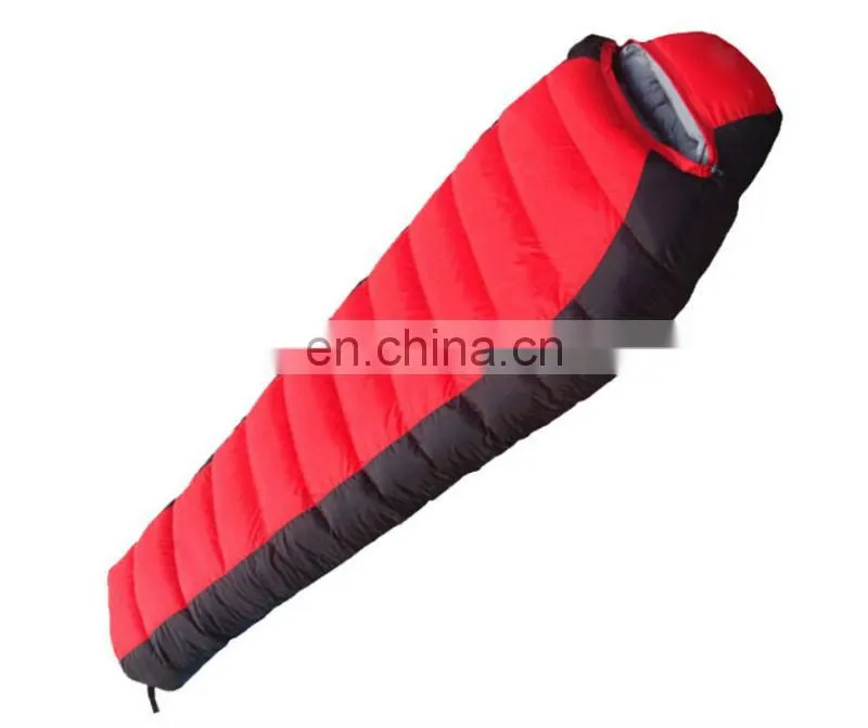 Factory offer duck down mummy sleeping bag