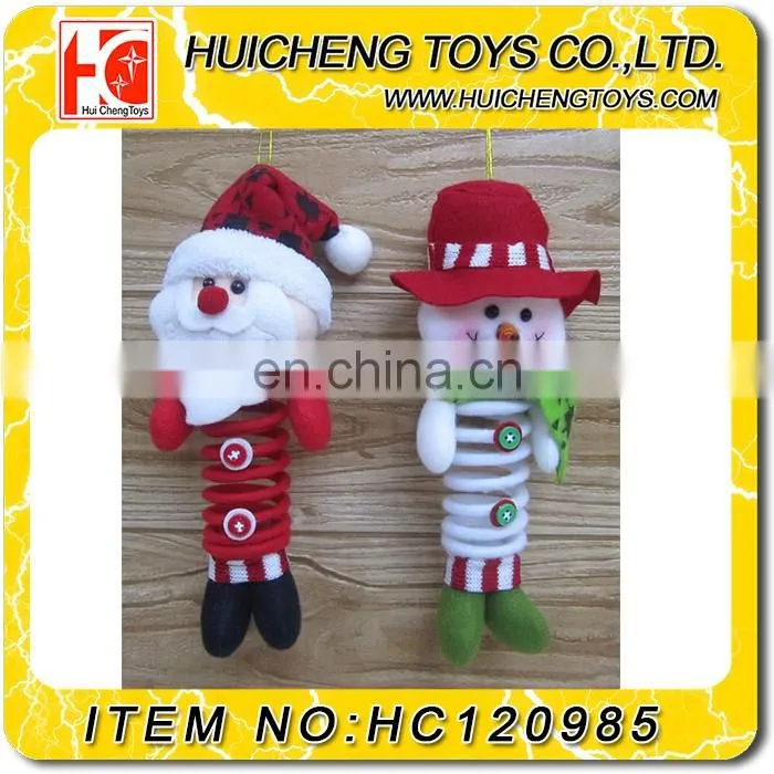 18 inch decoration santa claus snowman christmas doll with high quality