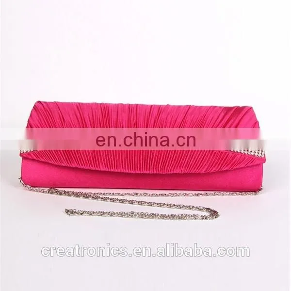 CR Professional reseach and development group western styles polyester material wrinkled rose red color new arrival wholesale pu