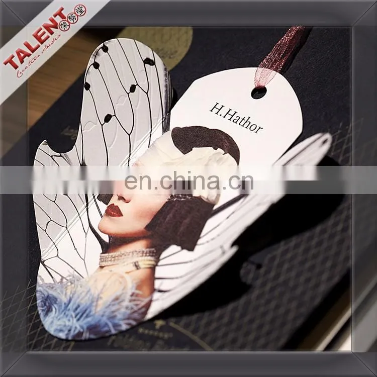 custom printed natural recycle new design china hang tag