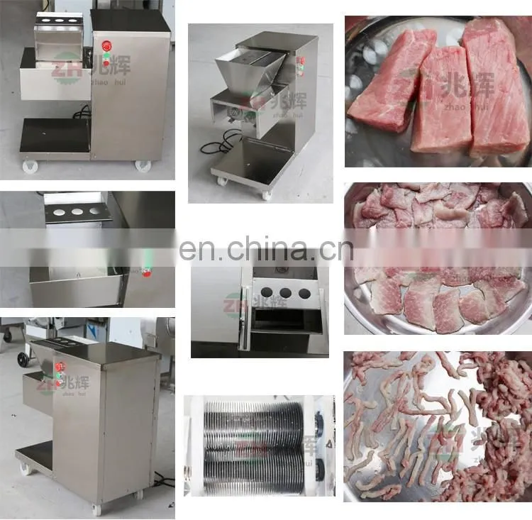Electric medium chicken meat cutting machine meat slicer for restaurant