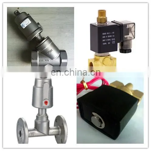 submersible solenoid valve thermal oil control valves thread valve