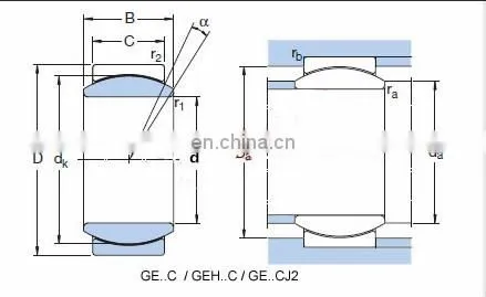 GE10c Spherical Plain Bearing rod end bearing 10mm