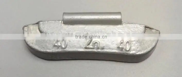 Zinc wheel weights in grams or OZ