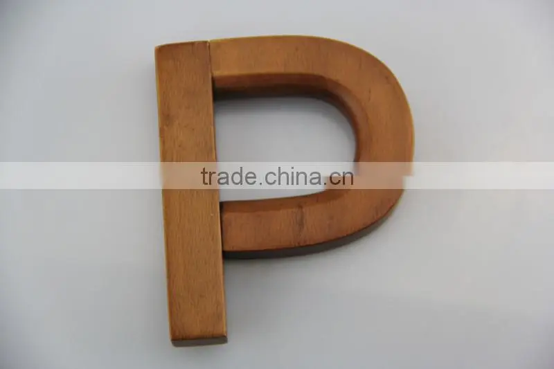 LX-011-06 wood garment accessories ring hanger