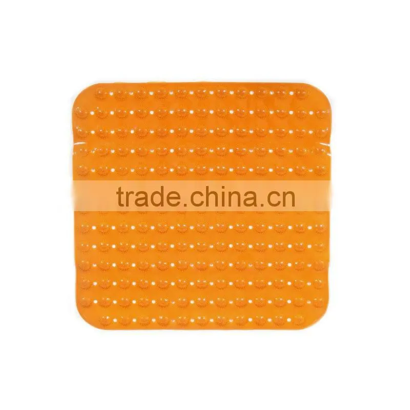 Soft touch bathroom rug anti-slip mesh mat