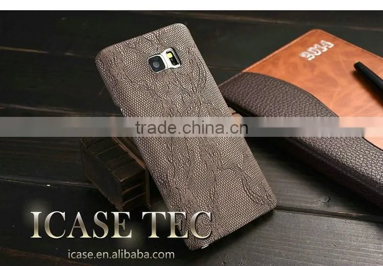 2016 New smart Phone Case for samsung note 5, Snake Pattern Phone Back Cover for galaxy note 5