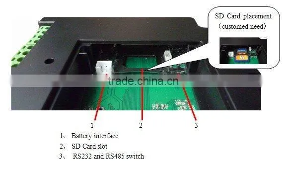 7" LCD Stand-Alone Touch Panel Computer With WinCE 5.0