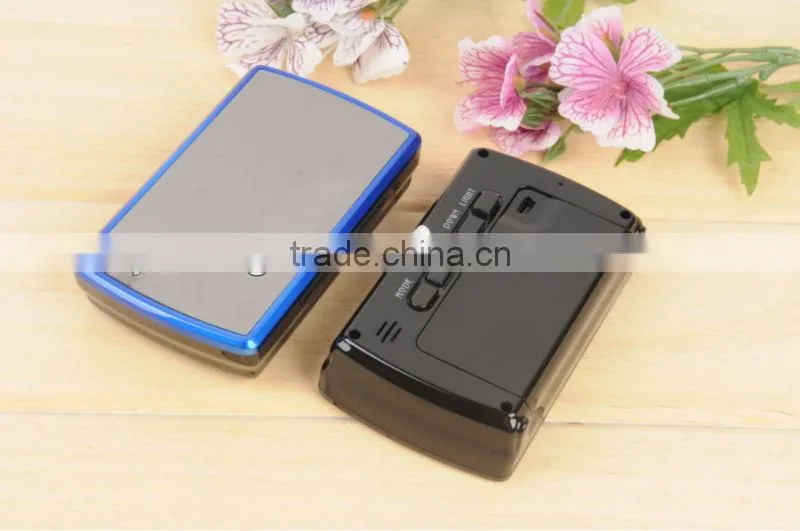 2013 Galawin 140 Degree Wide Angle H.264 Format Motion Detection Security Alarm Clock with Remote Control V16