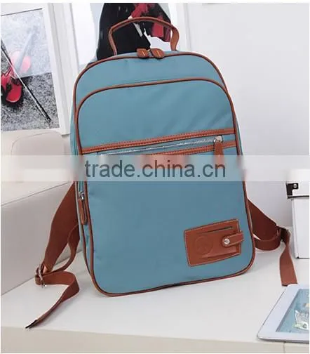 fashion waterproof nylon high school backpack