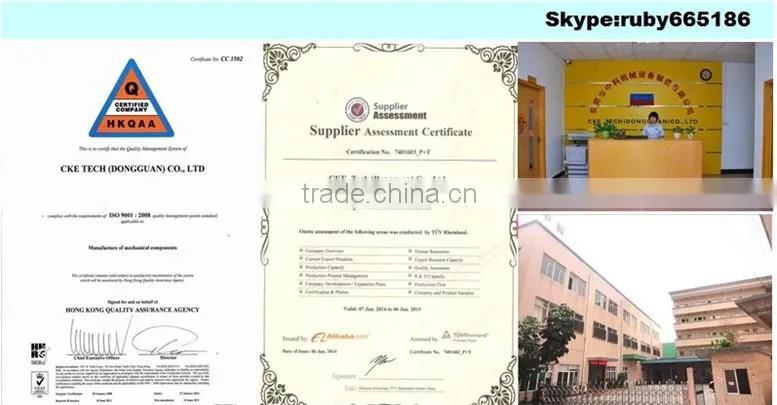 ISO9001 Precision CNC Turning Metal Parts