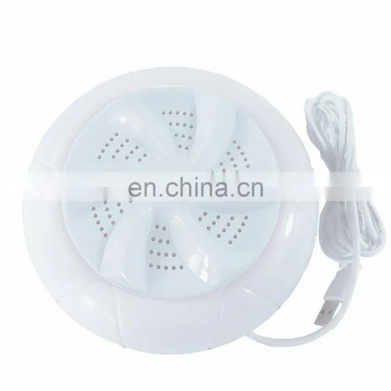 Mini 6W Portable Ultrasonic Turbo Washing Machine Personal Laundry Washer USB