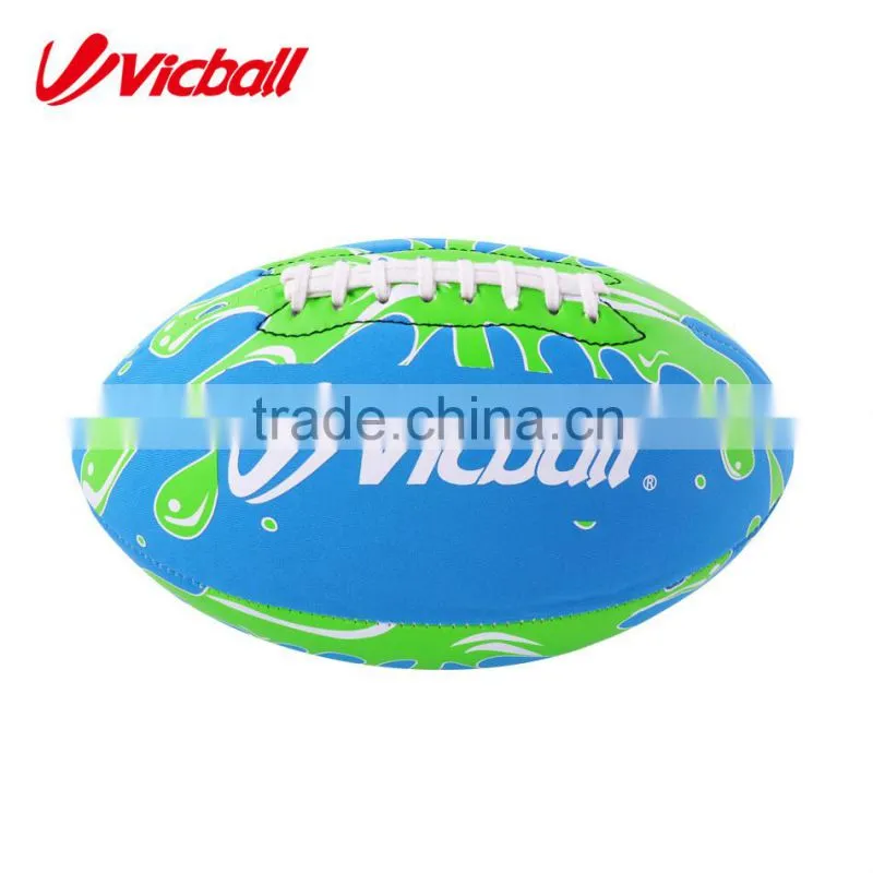 colorful custom inflatable neoprene American football