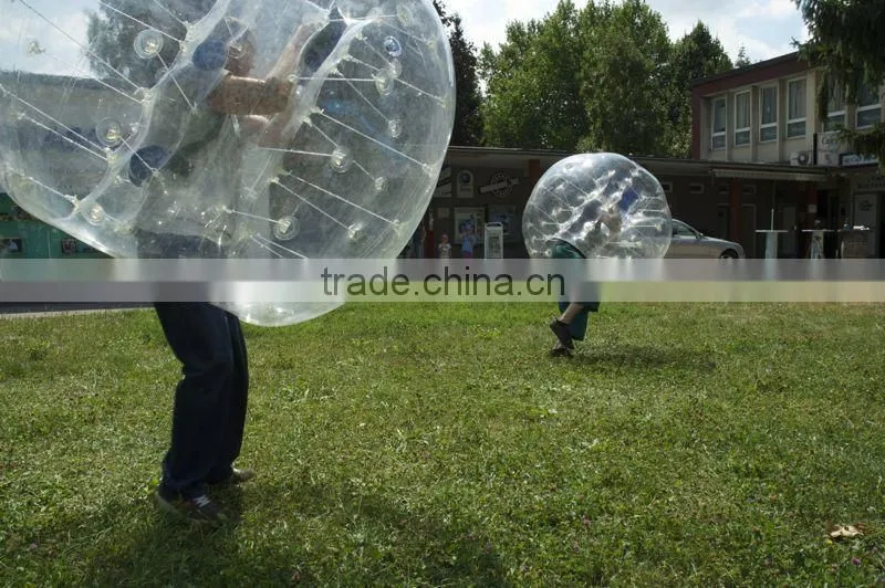 High quality human sized soccer bubble ball