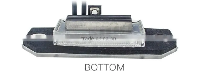 New Lowest factory price 2835SMD 3leds Canbus LED License Plate MKII