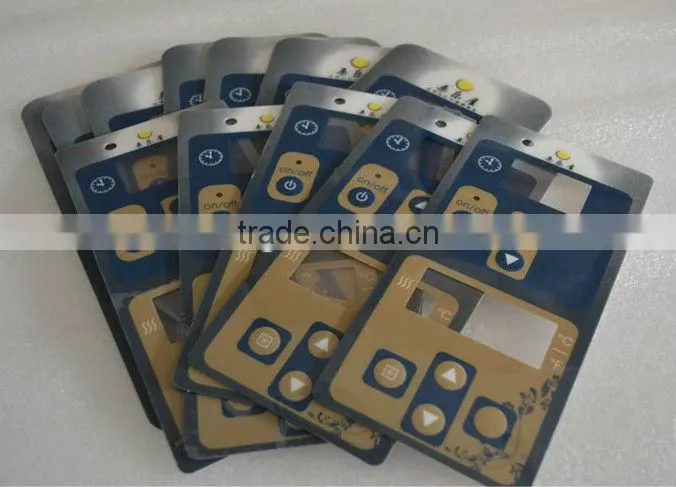Mambrane switch panel sticker