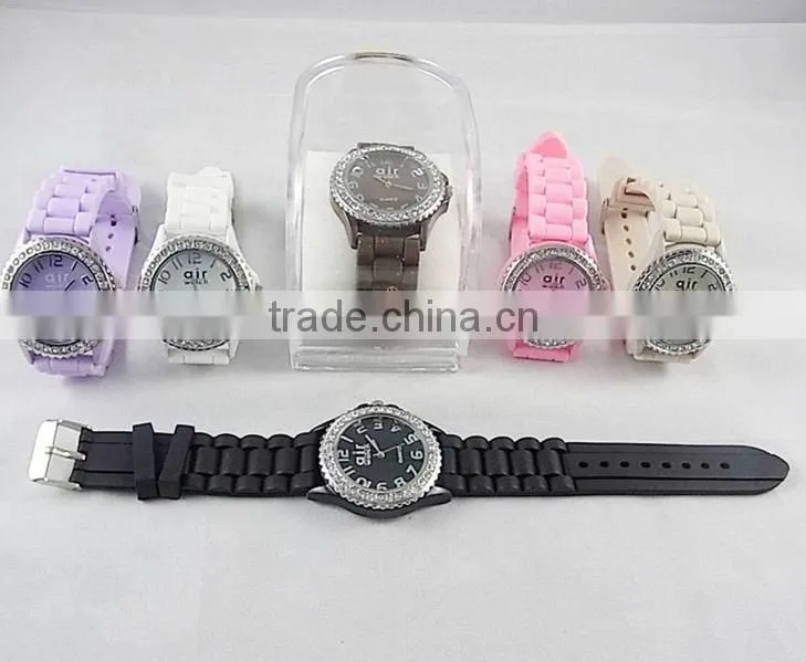 2015 hot selling silicone watch wholsale