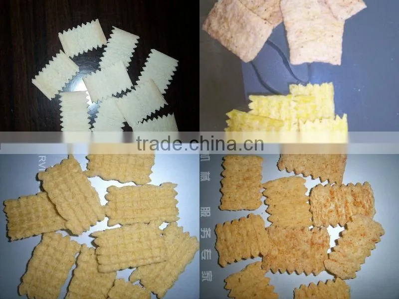 Automatic Frying Flour Snacks Processing machine