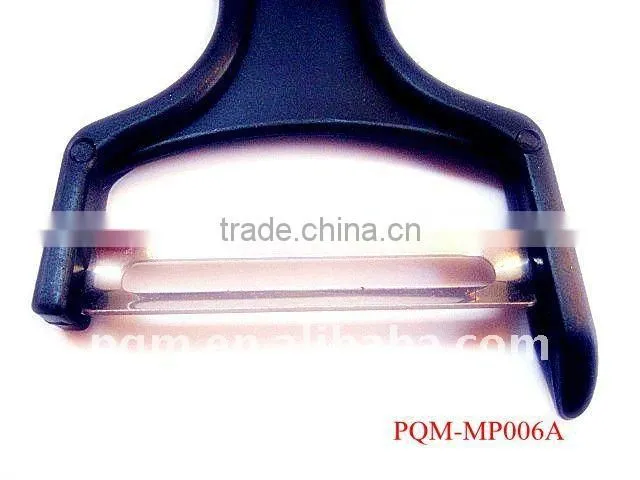 Pratical black PP material Y shape apple veggie peeler 006A