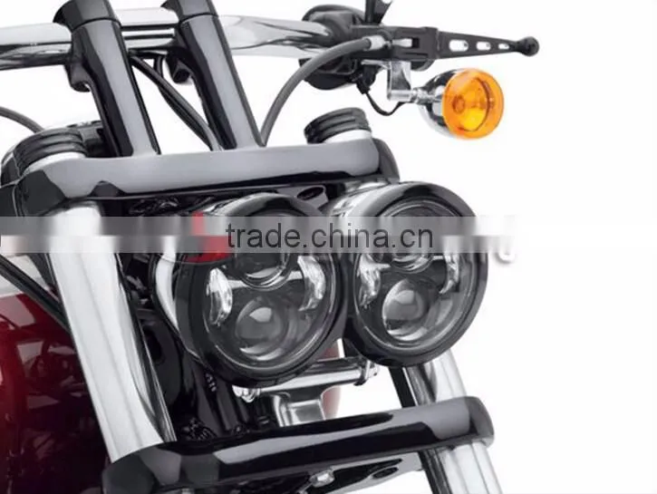 DOT 40w headlight led DC10~100V 20/40W Hi/Lo beam Round Motorcycle Headlight for Harley