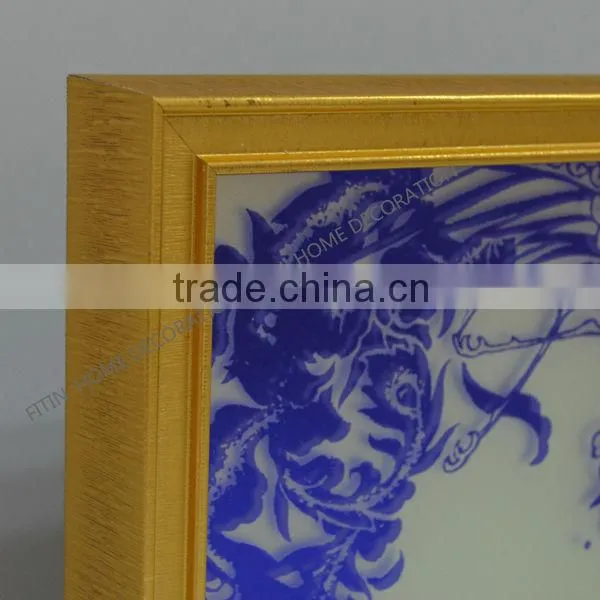 art photo frame wall clock