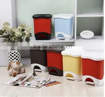 kitchen Loading and unloading plastic trash can functional plastic trash can