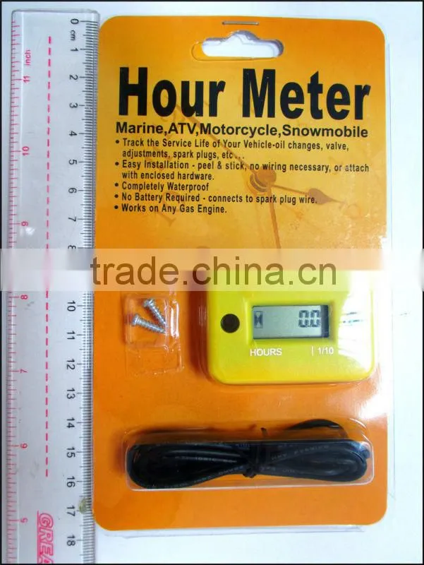 Hot selling products! Inductive Hour Meter for Dirt Quad Bike ATV Motorcycle Snowmobile