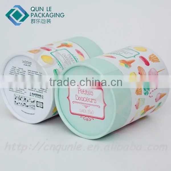 Custom Edge Curled Round Paper Tube