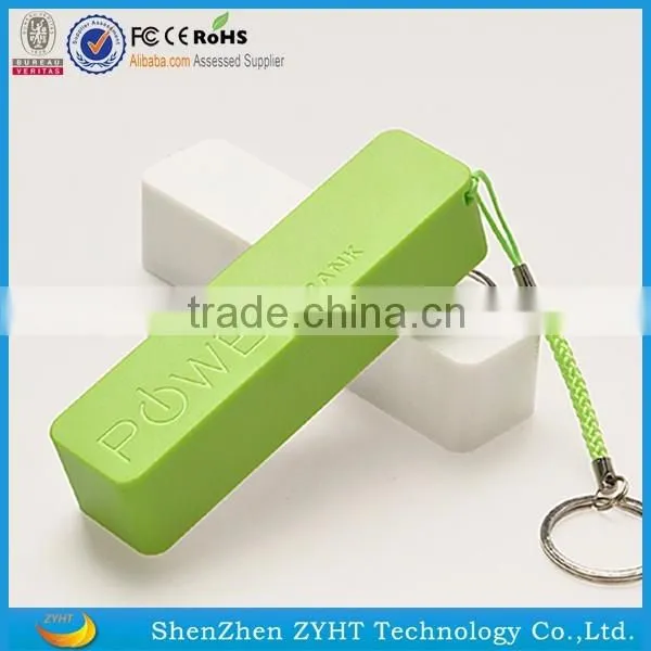 Hot diy portable power bank 2600mah lipstic power bank