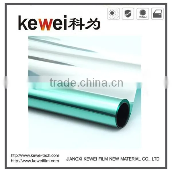 Kewei Gold-Silver Decorative films for building windows, high heat resistance window film,2PLY