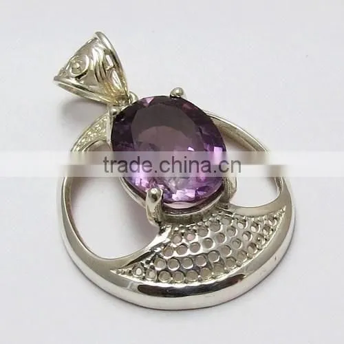 Awesome Bezel Setting Pendant, Handmade Silver Jewelry, 925 Sterling Silver jewelry