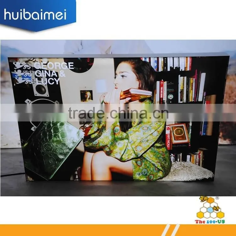 Bestsell Aluminium Textile LED Display Signboard