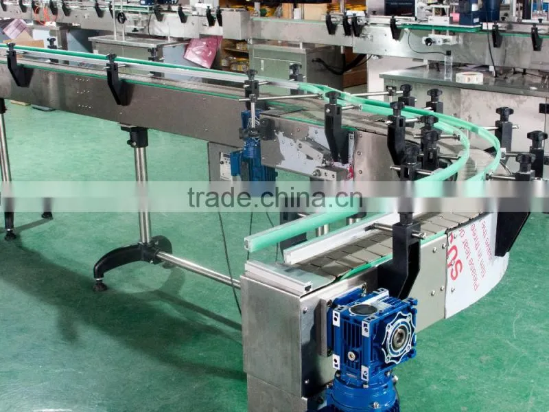Multifunctional curve stainless steel conveyor