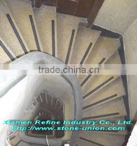 Natural stone stairs